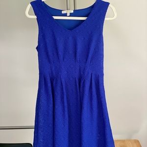 Blue dress